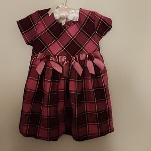 Bonnie Jean girls plaid dress